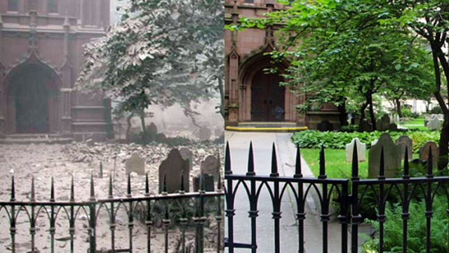 911 - before and after church 