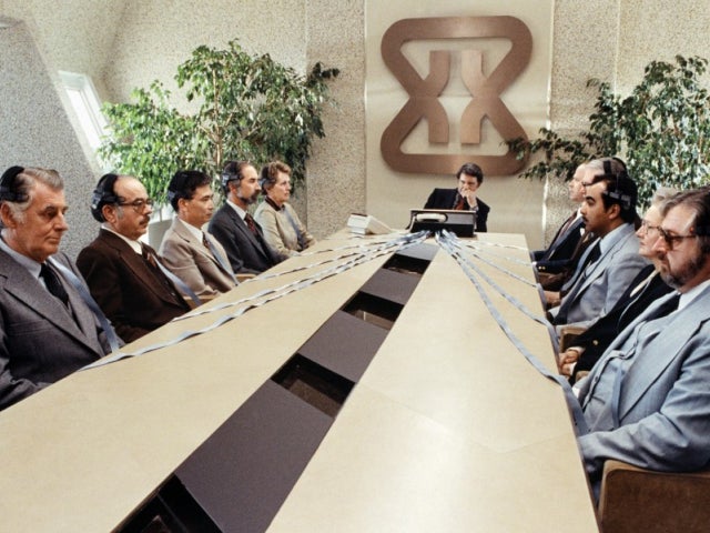 Cliff Robertson in a scene from "Brainstorm." 