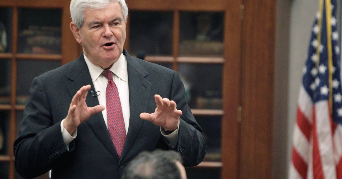 Gingrich says he's 