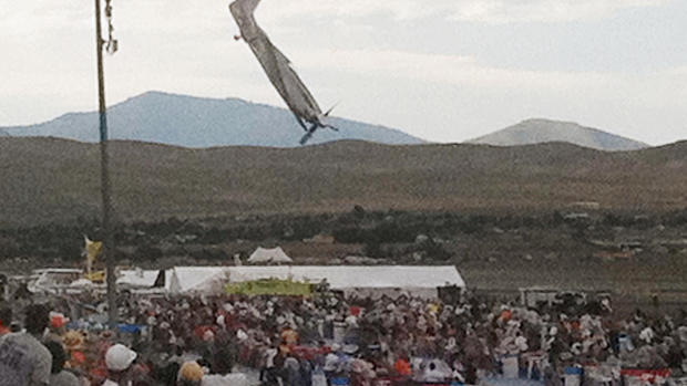 Deadly crash at Reno air races 