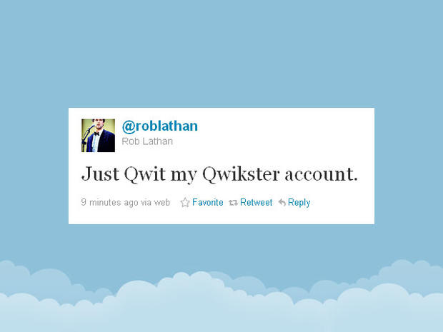 Funny tweets about Netflix's new service, Qwikster 