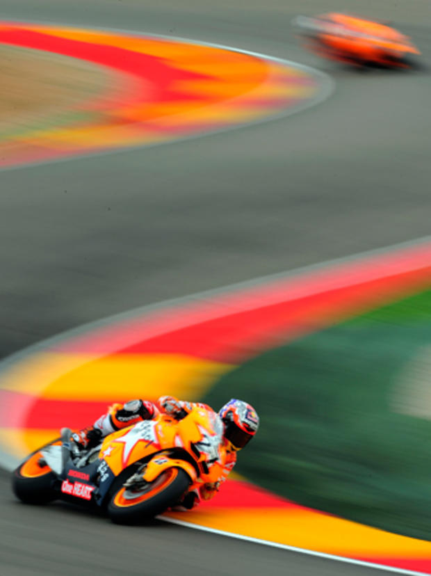 MotoGP Honda rider Casey Stoner 