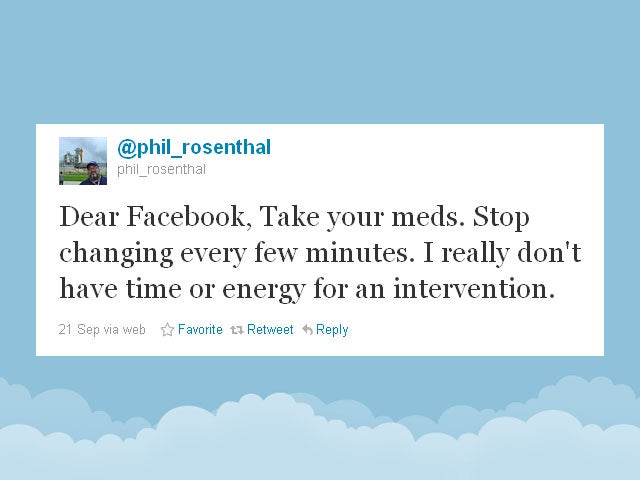 "Dear Facebook" letters from Twitter 