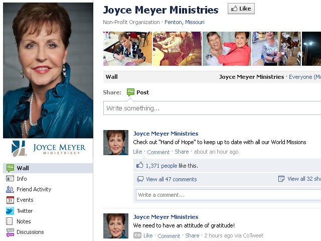 Top 20 most engaging Facebook pages 