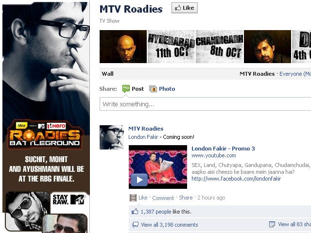 Top 20 most engaging Facebook pages 