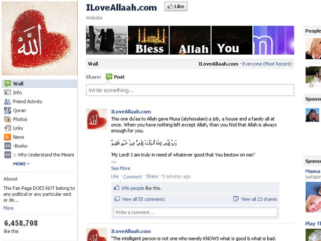 Top 20 most engaging Facebook pages 