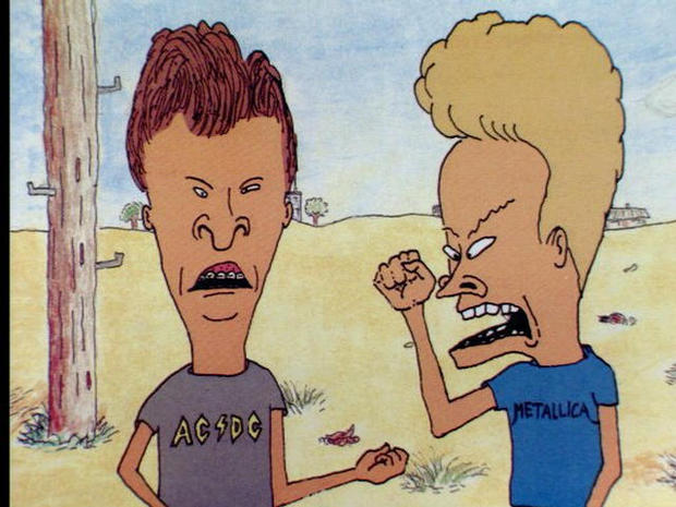 MTV characters Beavis and Butthead 