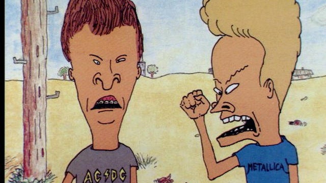MTV characters Beavis and Butthead 