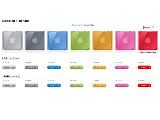 Apple iPod nano watch 