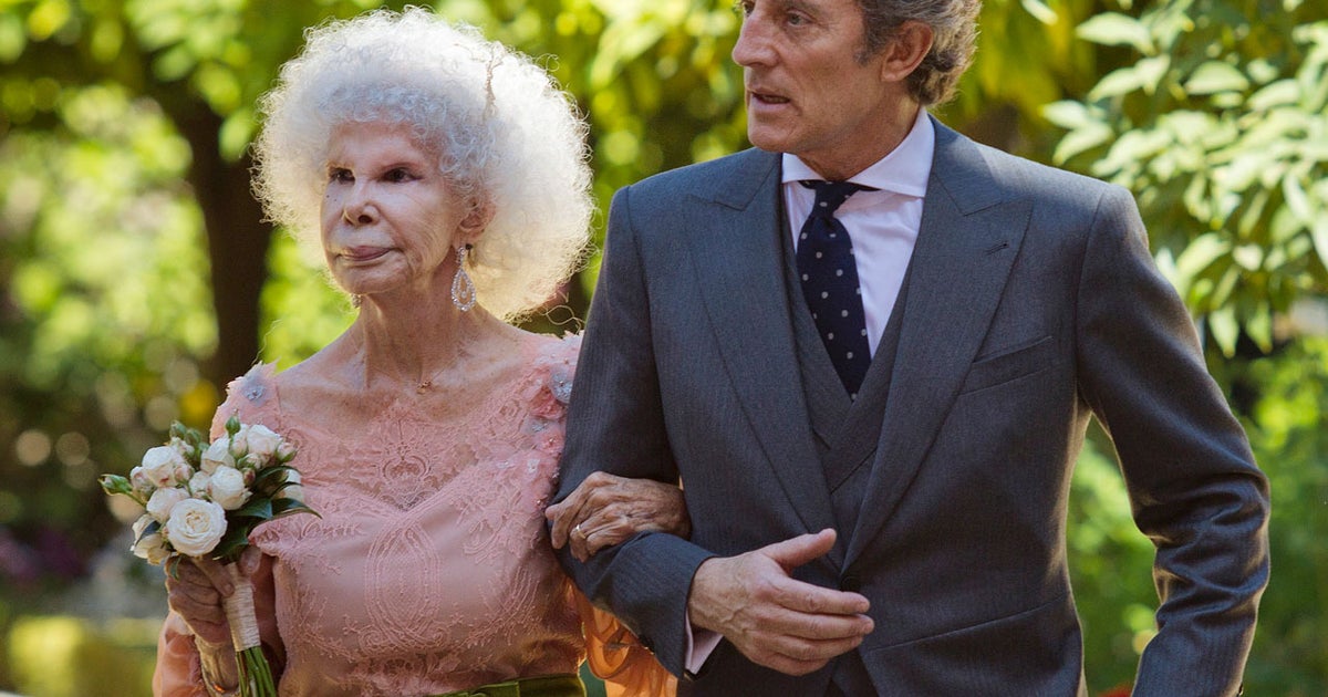 Spain's Duchess of Alba weds for third time at 85 CBS News