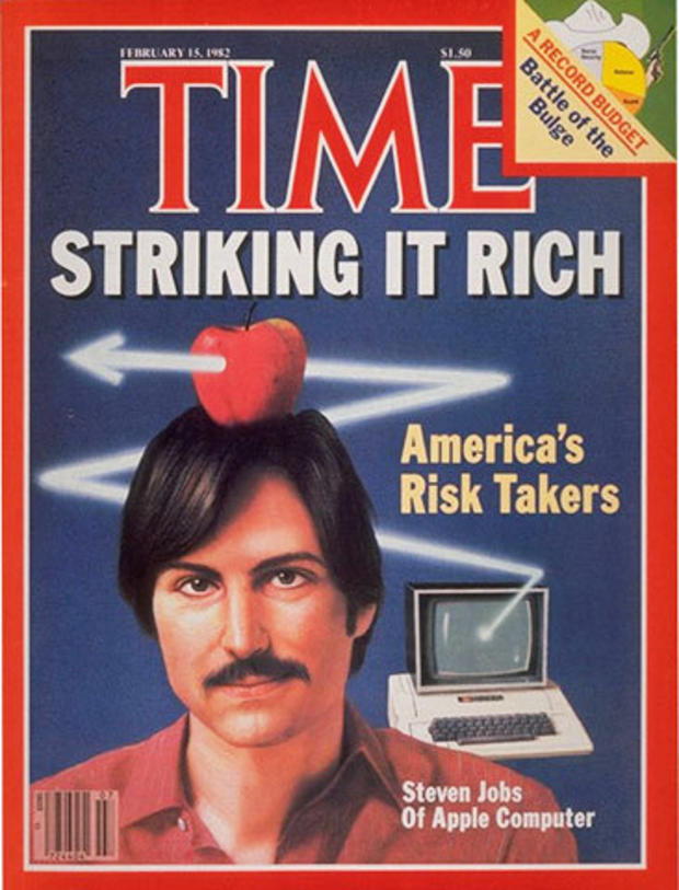 Feb. 1982: Steve Jobs on Time cover 