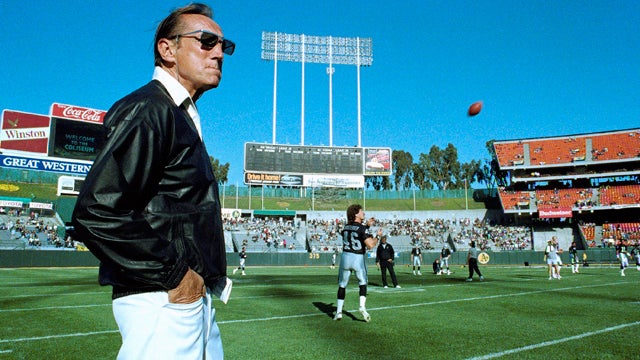 Raiders owner Al Davis 