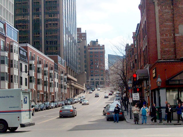 downtown, boston, massachusetts 