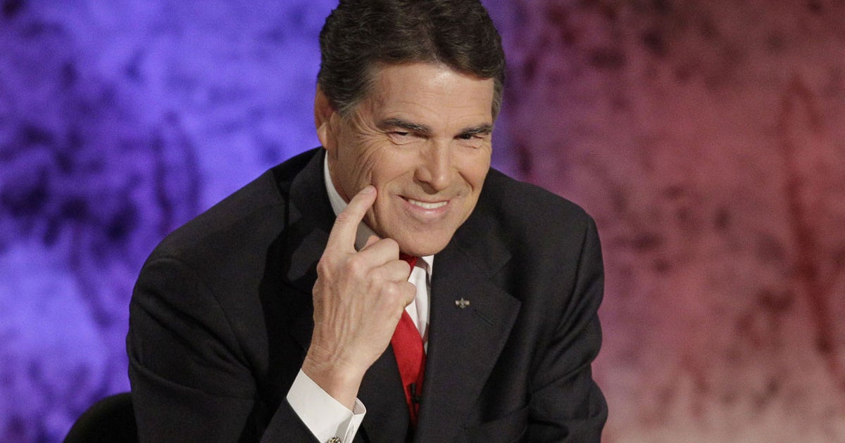 Tea Party favorite Perry flubs date of U.S. revolution - CBS News