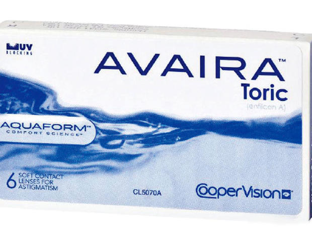 avaira toric, contact lenses, coopervision 