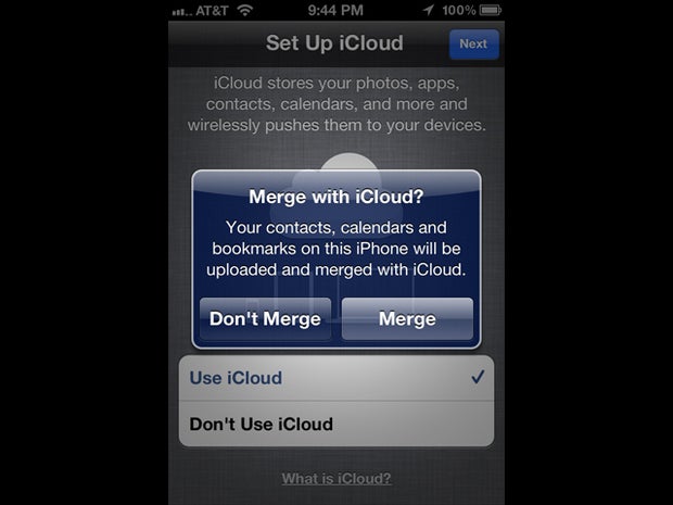 Setting up iOS 5 and iCloud on the iPhone