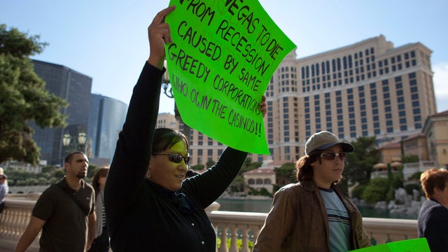 occupy wall street, Las Vegas 