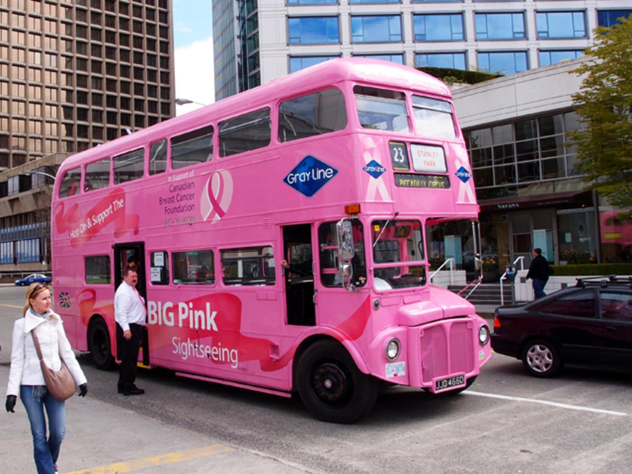 Breast cancer campaign turns planet pink: Too much?