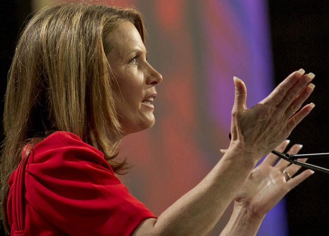 Bachmann says she would be a president who prays CBS News