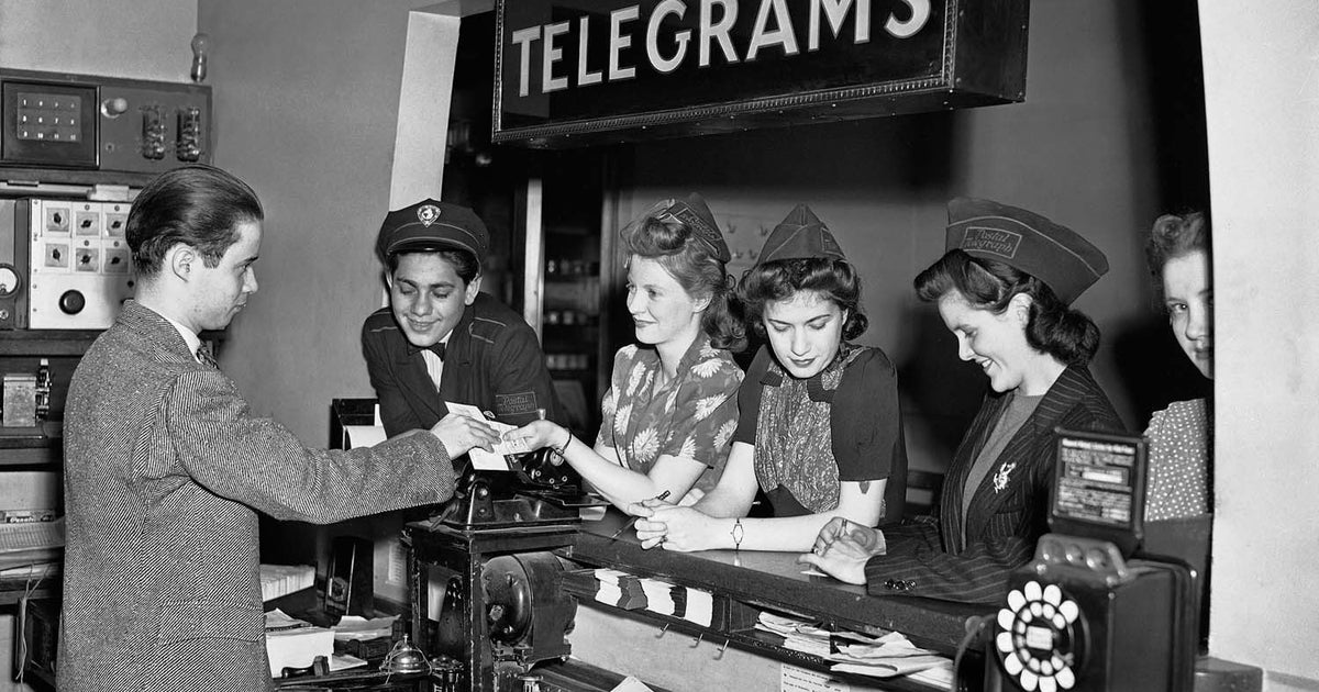 Last telegram ever to be sent July 14 - CBS News