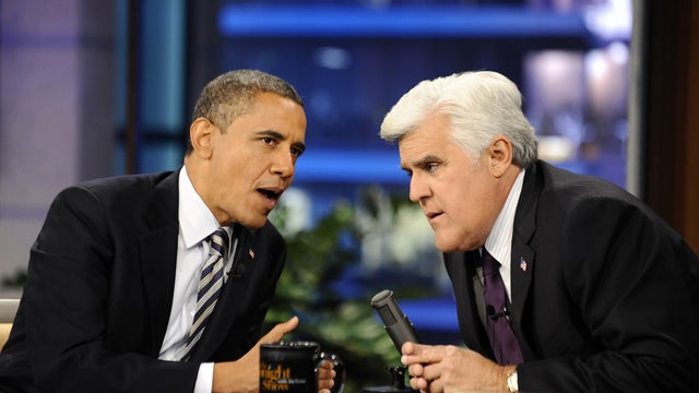Barack Obama, Jay Leno 
