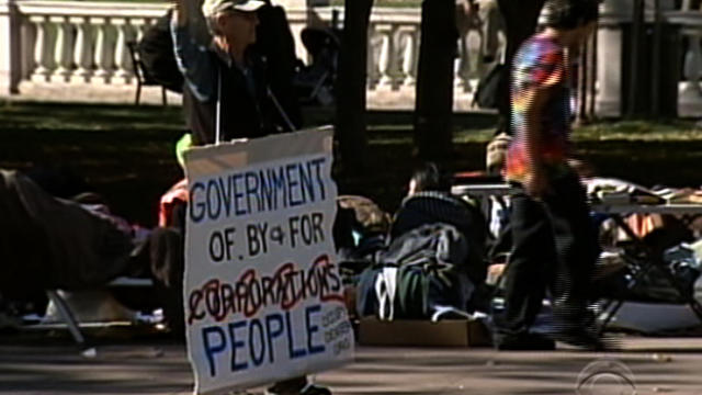"Occupy" protests show no signs of slowing  