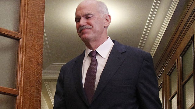 Greek Prime Minister George Papandreou a 