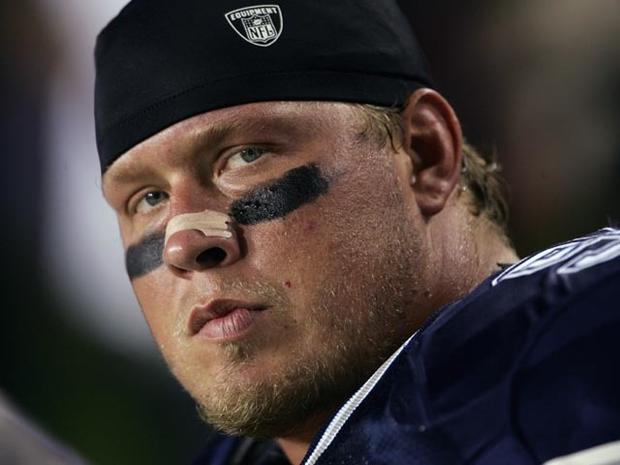 LANDOVER, MD - SEPTEMBER 27: Defensive tackle Chad Eaton #99 of the Dallas Cowboys watches from the sideline during the game with the Washington Redskins at FedEx Field on September 27, 2004 in Landover, Maryland. The Cowboys defeated the Redskins 21-18. (Photo by Doug Pensinger/Getty Images) 