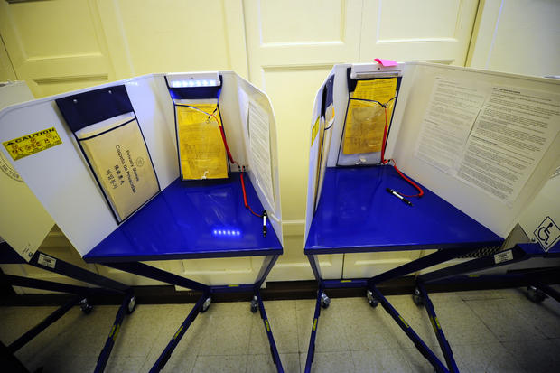 Voting booths 