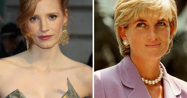 Jessica Chastain to star in Princess Diana affair film CBS News