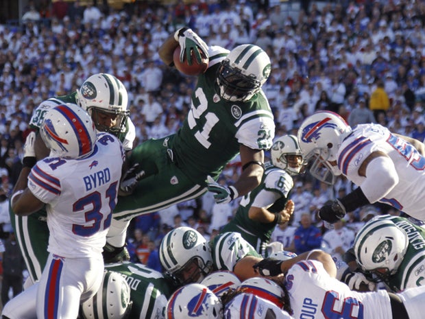 LaDainian Tomlinson  scores a touchdown 