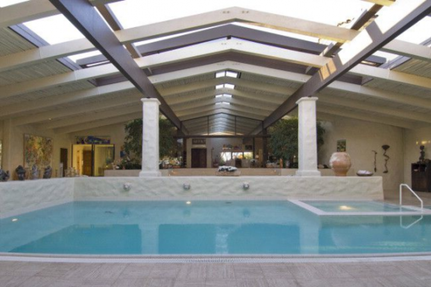Robert Mondavi California home pool 