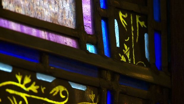 Stained-Glass Windows At Kwanzaa Community Church  
