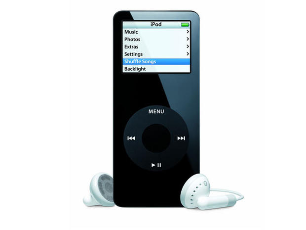 Apple iPod nanos through the years 