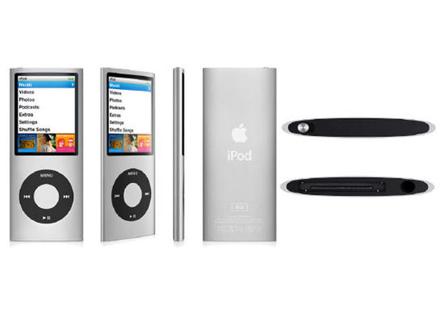 Apple iPod nanos through the years 