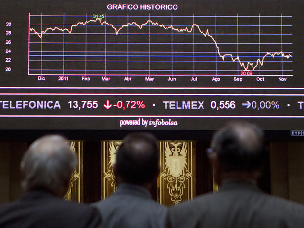 spanish stock exchange, madrid 