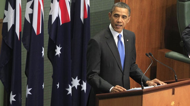 Obama in Australia 