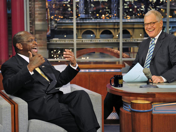 Herman Cain on the "Late Show with David Letterman" 