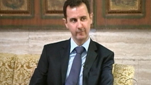 Assad blames Syrian militants for violence 