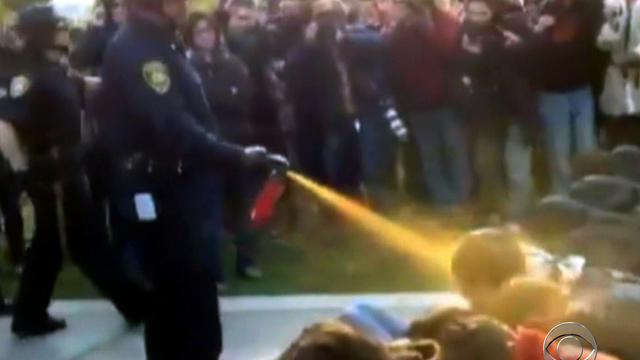 Police pepper spray policies under review 