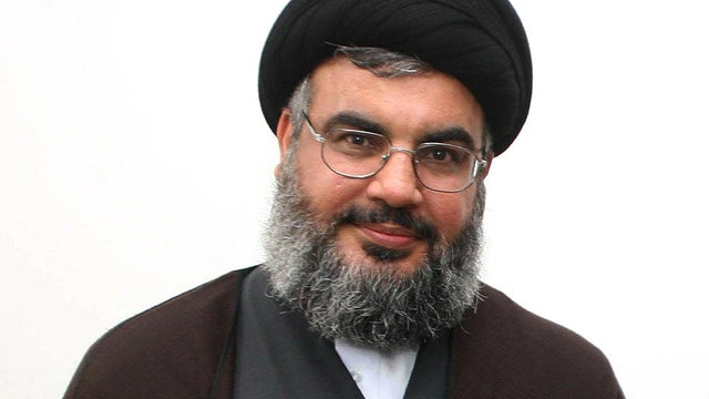 Hezbollah leader Sheik Hassan Nasrallah 