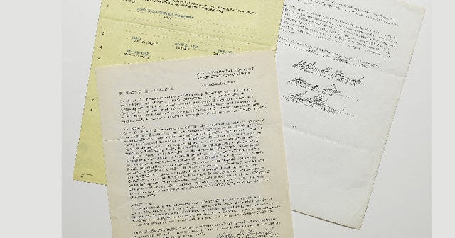 Apple founding documents auctioned off for 1.59 million CBS News