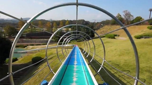 rainbow slide 