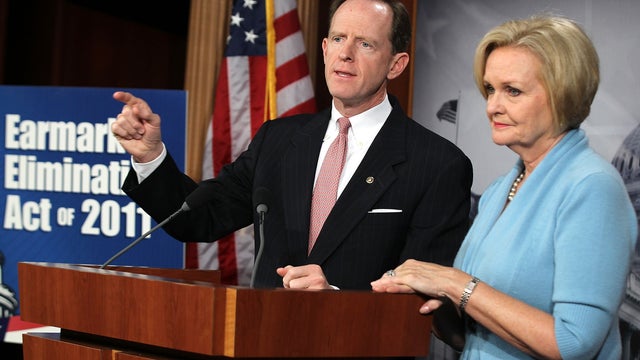 Pat Toomey, Claire McCaskill 