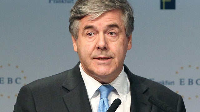 Deutsche Bank chairman Josef Ackermann 