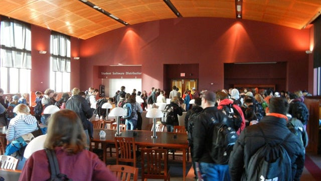 Students report Va. Tech shooting 