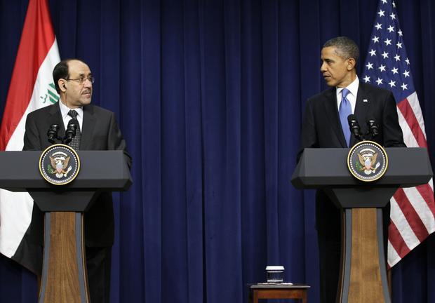 Barack Obama, Iraqi Prime Minister Nouri al-Maliki 