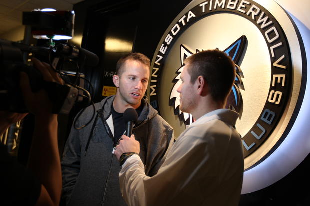 J.J. Barea of the Minnesota Timberwolves Introduced to the Media 