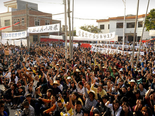 Wukan, China, protests, revolt 