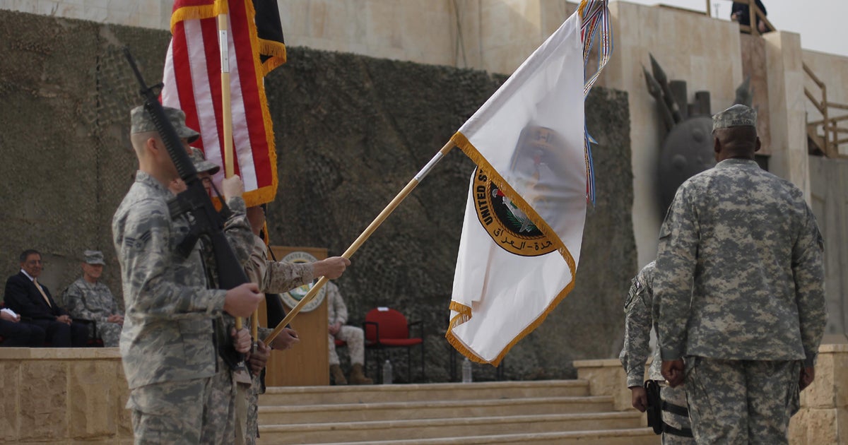 U.S. officially shuts down war in Iraq - CBS News